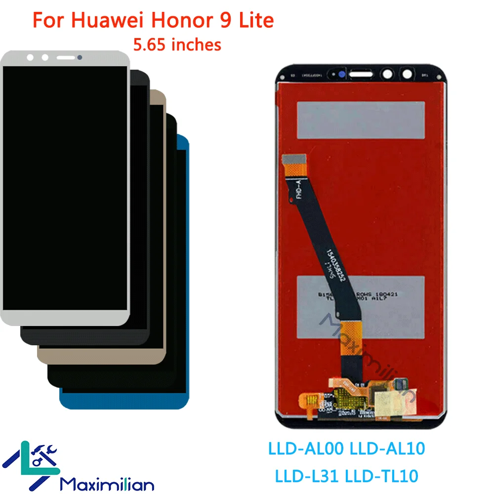 100% протестированная рамка ЖК дисплея для huawei Honor 9 lite 5 65 дюймов дисплей монитор