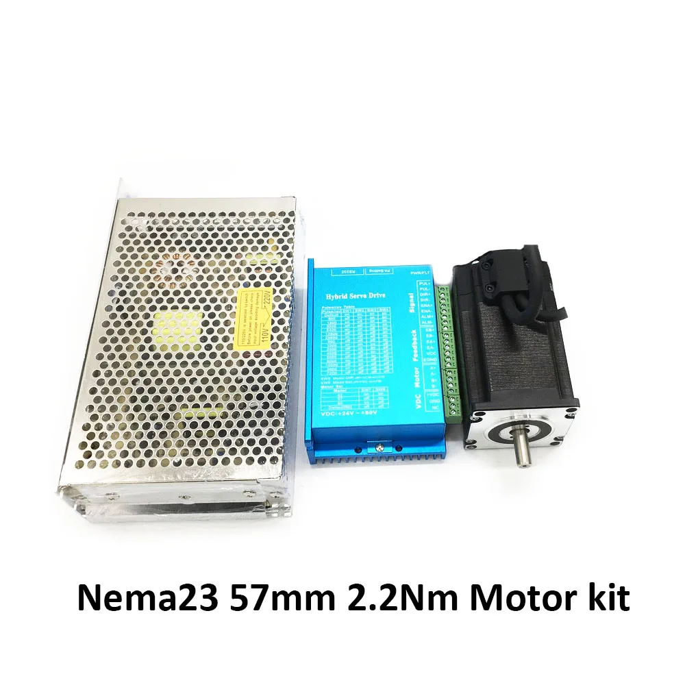 100 мм 200 300 400 500 600 ход CNC линейный модуль скольжения стол SFU1605 & Nema23 нм комплект
