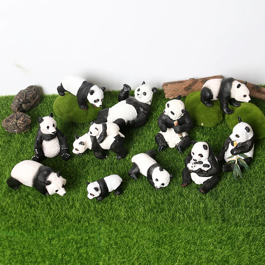 Реалистичная фигурка кролик фигурки заводчик модель животного игровой набор