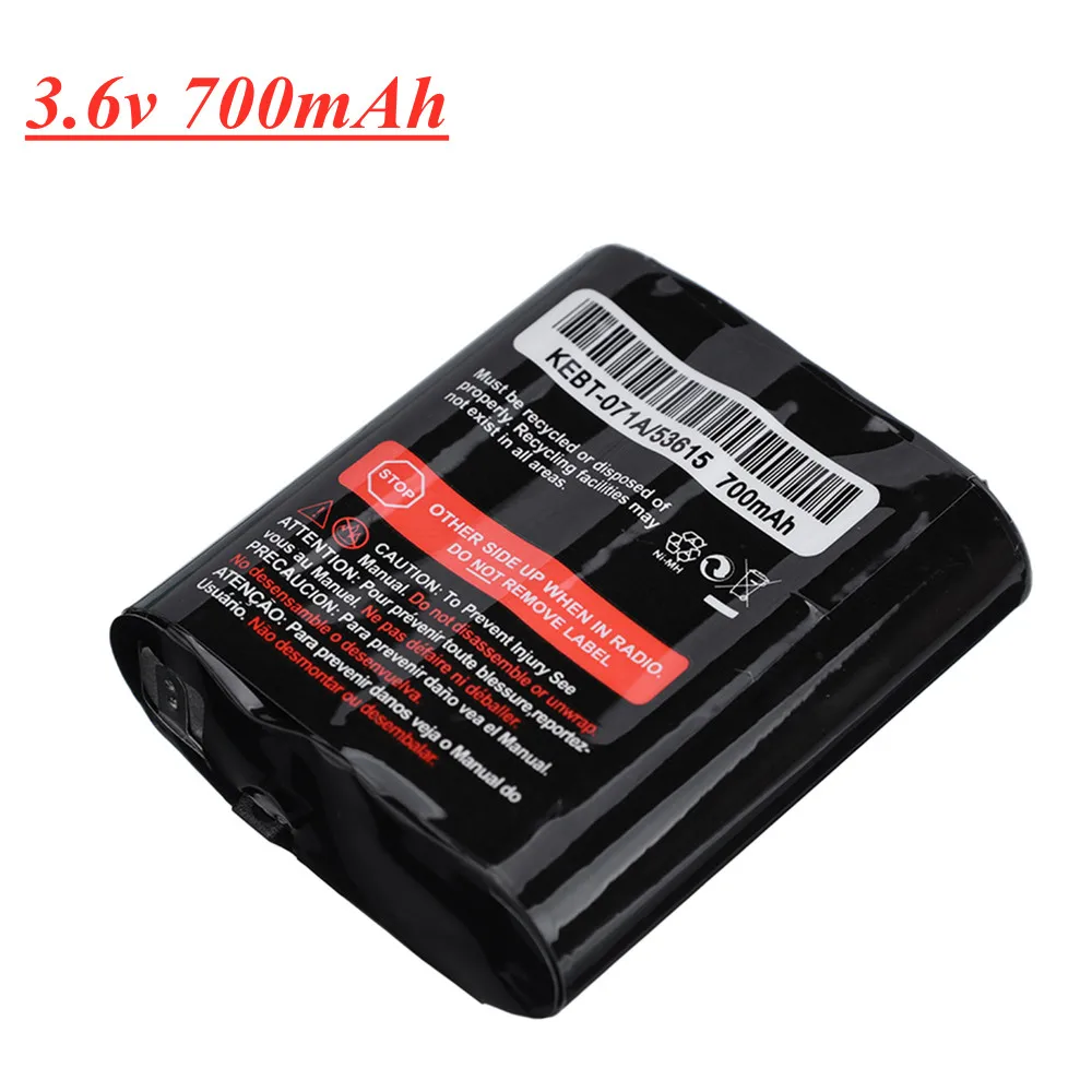 3.6V 700mAh Battery For MOTOROLA EM1000 EM1000R KEBT-071 KEBT-071A KEBT-071-B KEBT-071-C KEBT-071-D 53615 FV300 FV500 - купить по