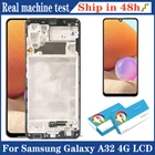100% Оригинальный 6,4 ''AMOLED дисплей для Samsung Galaxy A32 A325 A325F SM-A325F, ЖК-дисплей с сенсорным экраном, дигитайзер в сборе, запчасти для ремонта
