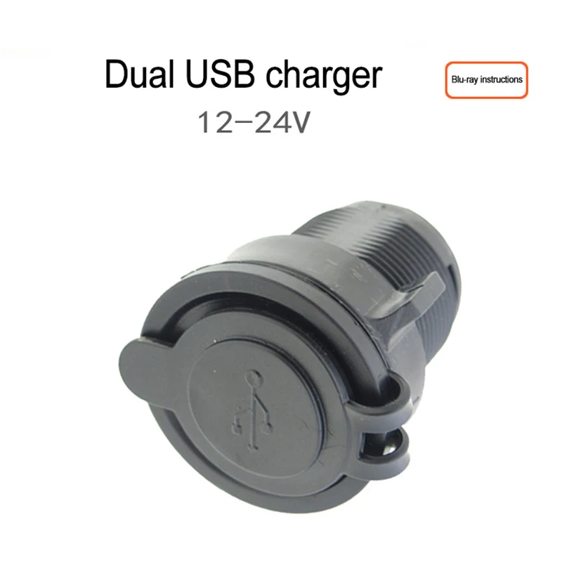 Автомобильный прикуриватель высокой мощности 2A с двумя usb-портами автомобильное