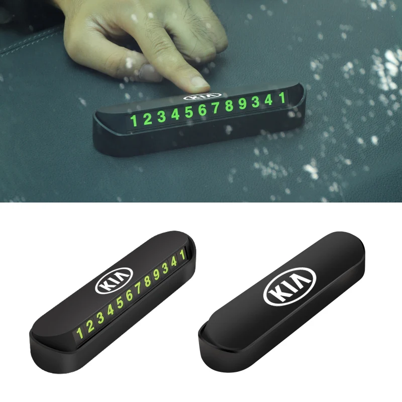 1 шт. автомобиль карточка с телефоном для временной парковки номер карты