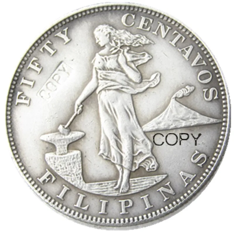 Набор из 4 шт. с посеребренным покрытием в виде короны 0 5 песо (1903-1906) - купить по