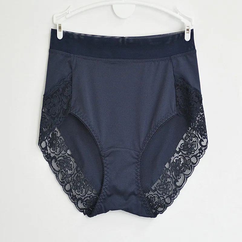 RUIN LN M-3XL, женские шелковые трусики, женские кружевные трусики, большая версия трусиков, женское нижнее белье, 4 штуки