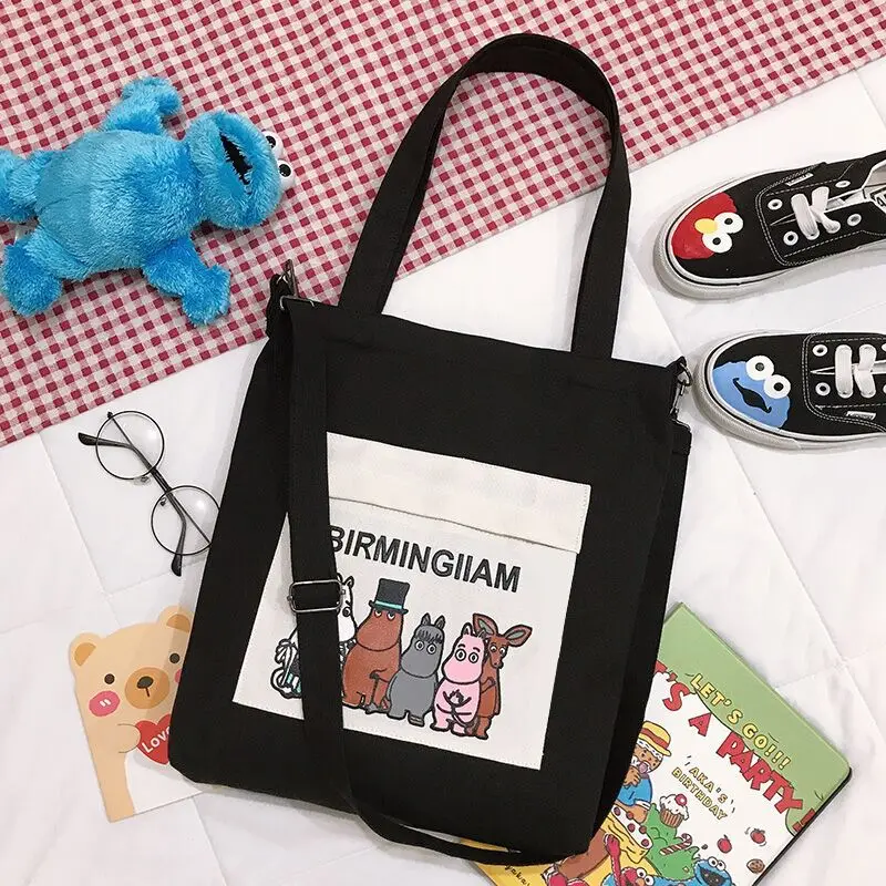 Цвет: желтый 4 вида цветов Moomin сумка на молнии, сумка для хранения, прозрачная сумка, Несессер для одежды, органайзер для одежды - Цвет: Цвет: желтый