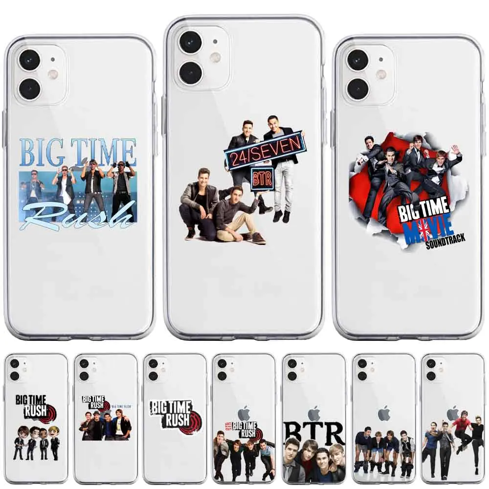 Силиконовый чехол для телефона Boyfriend big time rush из ТПУ iphone 11 pro 12 MINI max 7 plus 8 6s X Xs Xr MAX 5S 5