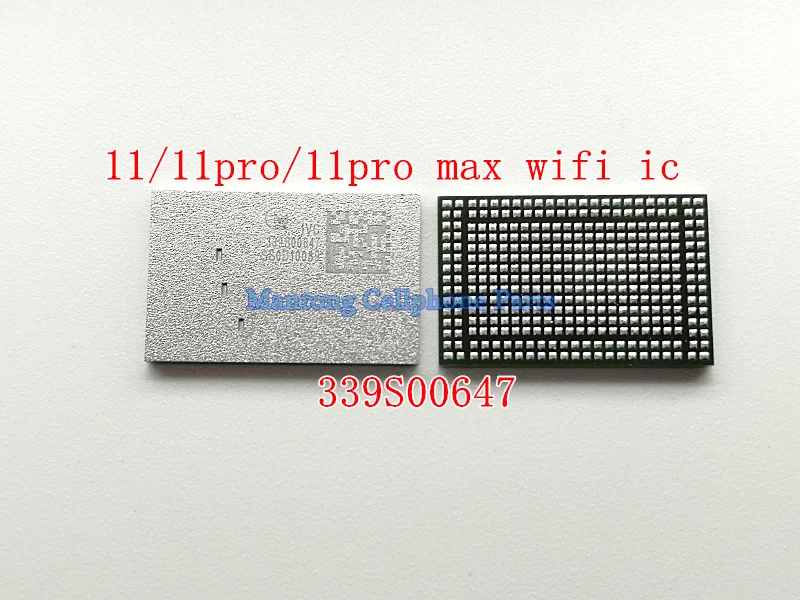 2 шт. 10 339S00647 wifi IC для iphone 11 11pro max WLAN_W WIFI/BT Chip|Интегральные схемы| |