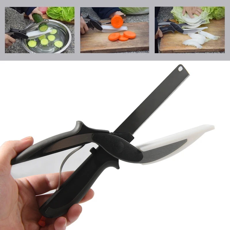 Многофункциональные кухонные ножницы из нержавеющей стали для фруктов и овощей