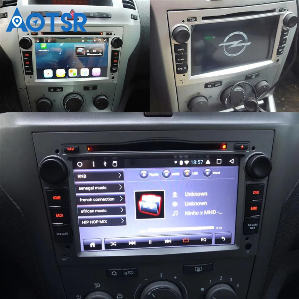 Автомобильный мультимедийный плеер Opel 2 Din Android 9 0 DVD GPS для Vauxhall Astra H G J Vectra Antara Zafira