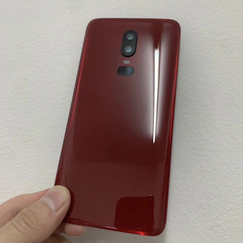 

Original Rear Back Housing For Oneplus 6 Back Cover Battery Glass Housing 3D Glass For Oneplus 6 Back Cover with camera lens