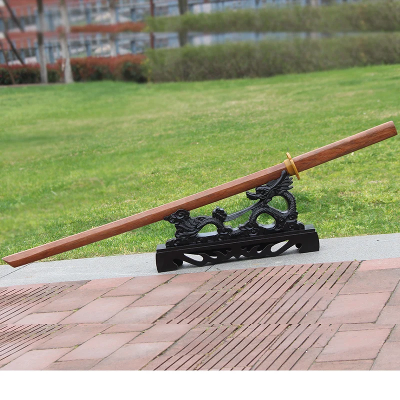 

Catazer Solid Wood Ju Combine Road Wood Sword Japan Kendo Woodens Adult Children Two Flow Sword Practice Training Wood Sowrd