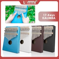 lommi 17 keys kalimba solidwood thumb piano finger piano lacquer finishing wtuning hammer gifts for kids and adults
