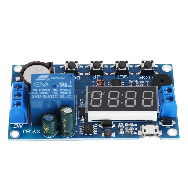 Цикл запуска таймер задержки переключатель 12V 24V релейный коммутационный модуль