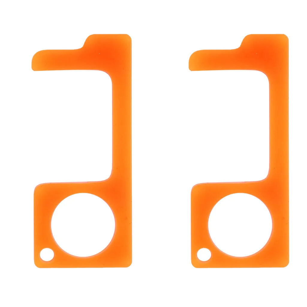 Портативный противомикробный акриловый Открыватель дверей для гигиены без