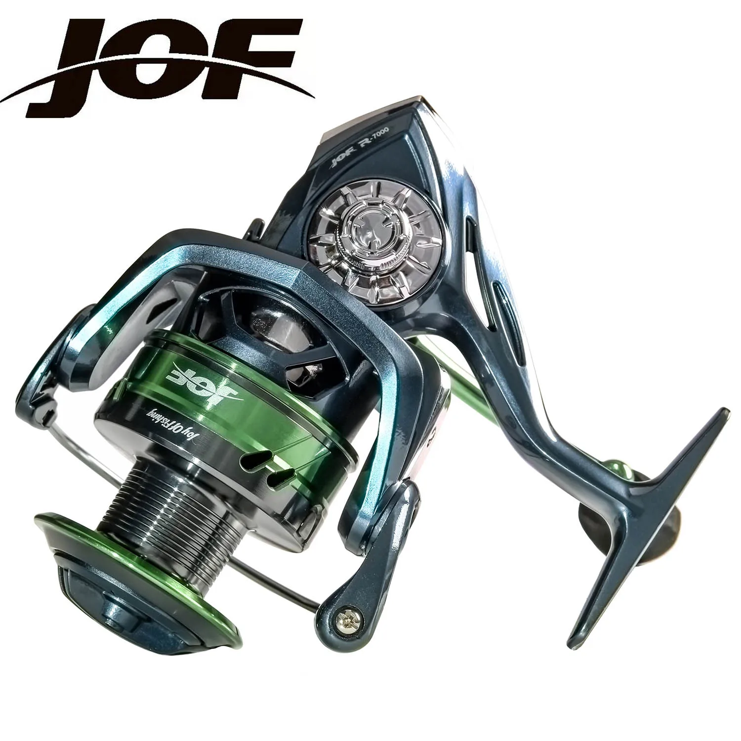 

JOF Fishing Spinning Reel Metal Spool 5.2:1/4.7:1 9+1BB Ball Bearings Carp Wheel SIII-R 2000-7000 Saltwater Tackle