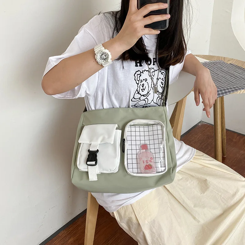 Сумки через плечо для женщин 2020 новые модные женские сумки Мультяшные прозрачные