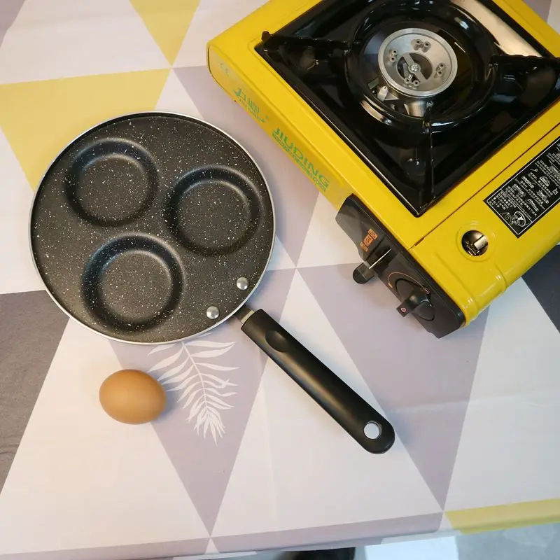 Антипригарная сковорода в форме сердца с четырьмя отверстиями омлет кастрюля