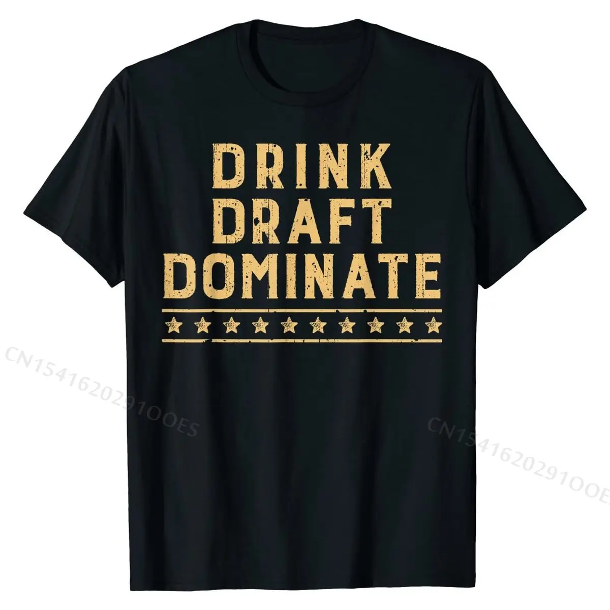 

Fantasy Football - Drink Draft Dominate T Shirt Tee Casual Tshirts Tops T Shirt for Boys Funky Cotton Casual T Shirt