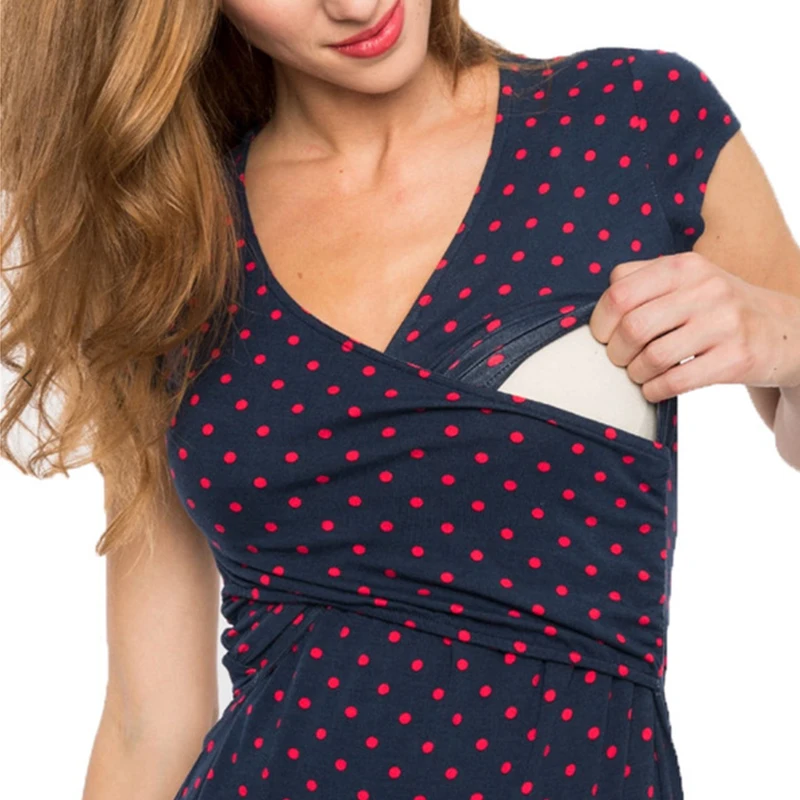 Женские топы для беременных с коротким рукавом и круглым вырезом, топы для кормящих и беременных, черная футболка с цветочным принтом, Одежда для беременных женщин, S-XXL, новая мода