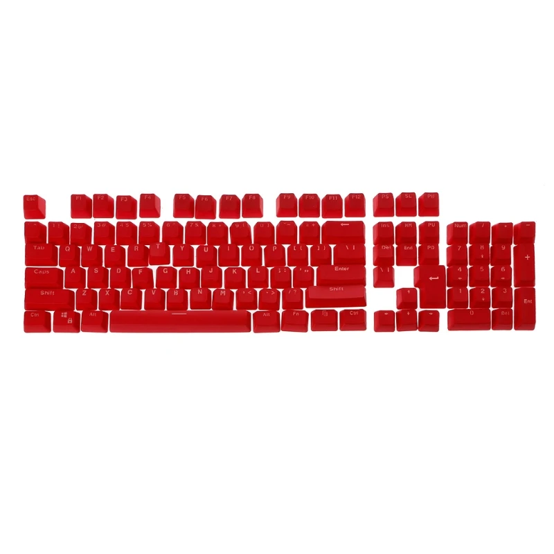 Клавиши для клавиш PBT 104 клавиши Doubleshot с подсветкой механической клавиатуры cherry MX