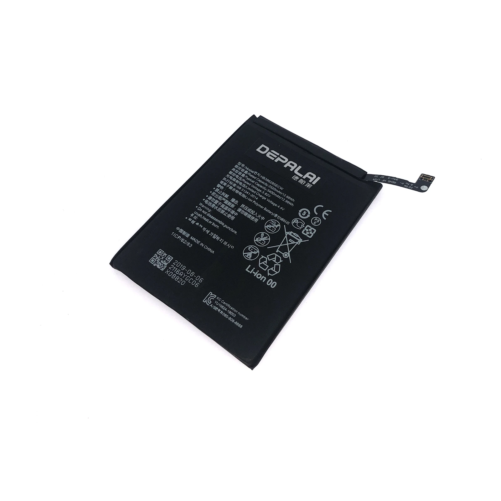 Сменная батарея 3400mAh HB396285ECW для Huawei P20 Honor 10 Искусственная фотография|Аккумуляторы