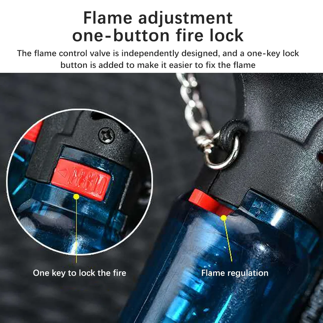 Мини бутановый струйный фонарь фотолампа Горелка зажигания Рождественский