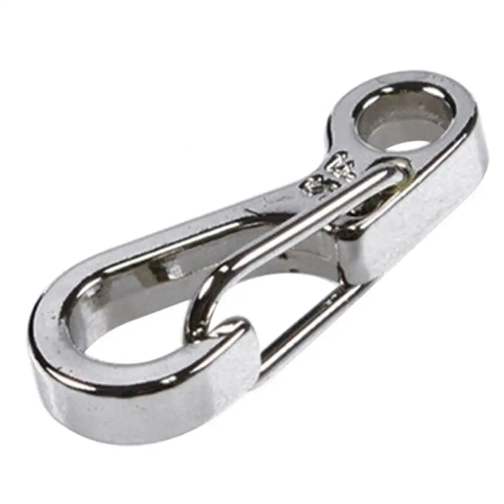 

50% Hot Sale 10x Mini SF Carabiner Climbing Backpack Spring Clasps Keychain Bottle Hooks