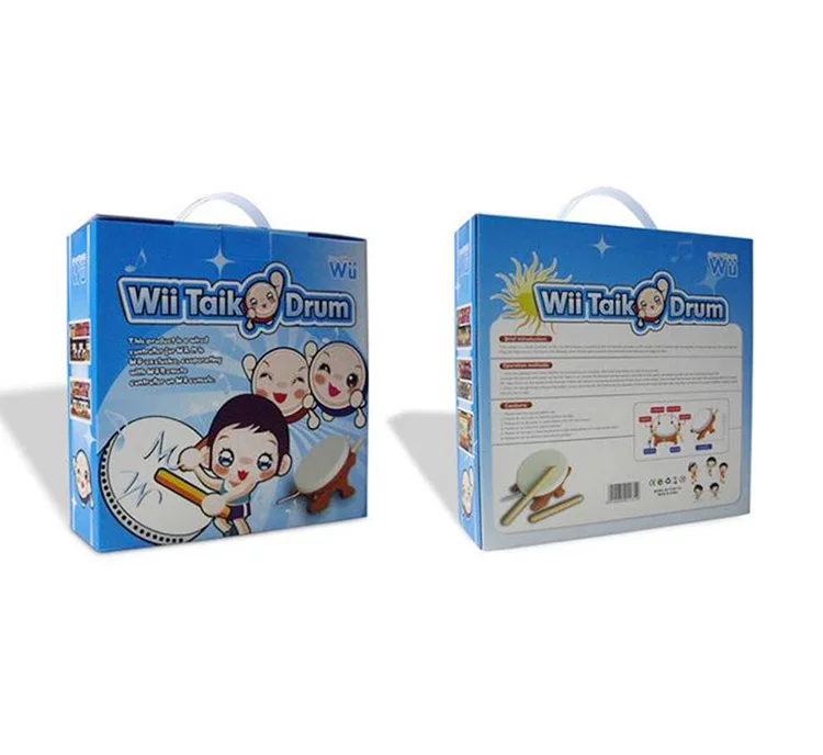 Барабанные и барабанные палочки для консоли Nintendo Wii контроллер чувствительности