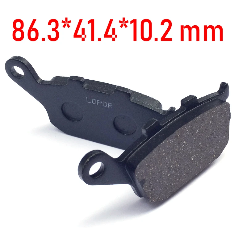 Мотоциклетные задние тормозные колодки для Honda NSS250 Forza CBF500 CB600F Hornet CBF600 Travel CBR600F CBR600