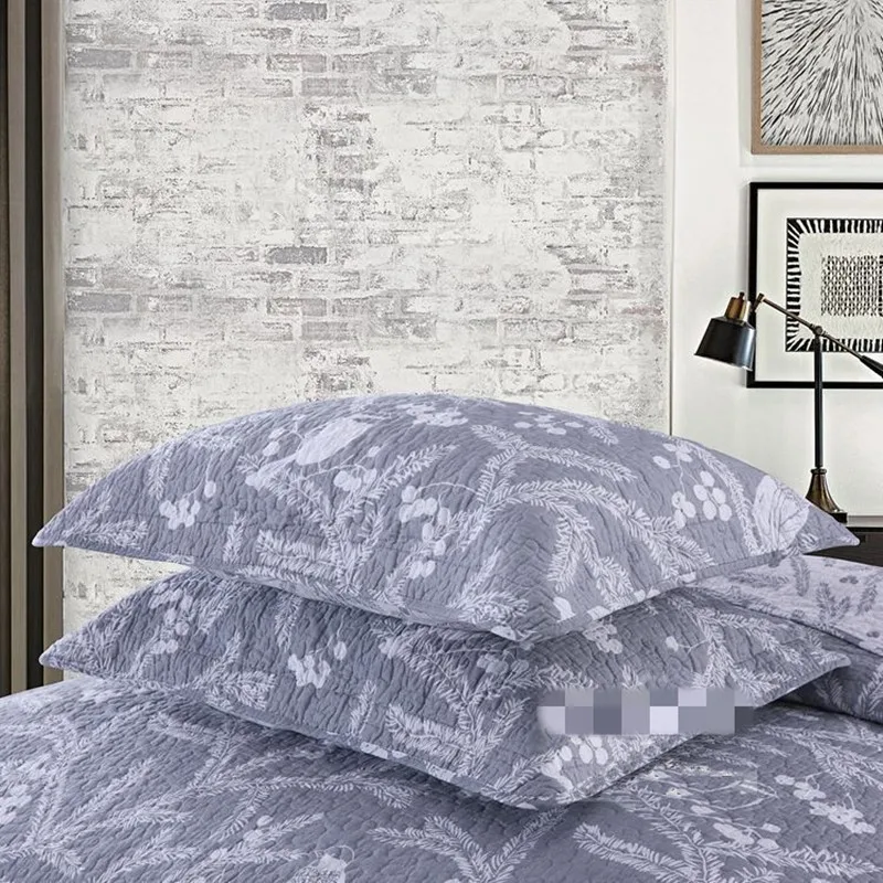 Бесплатная доставка 100% хлопок 3 шт. американское серое лоскутное одеяло