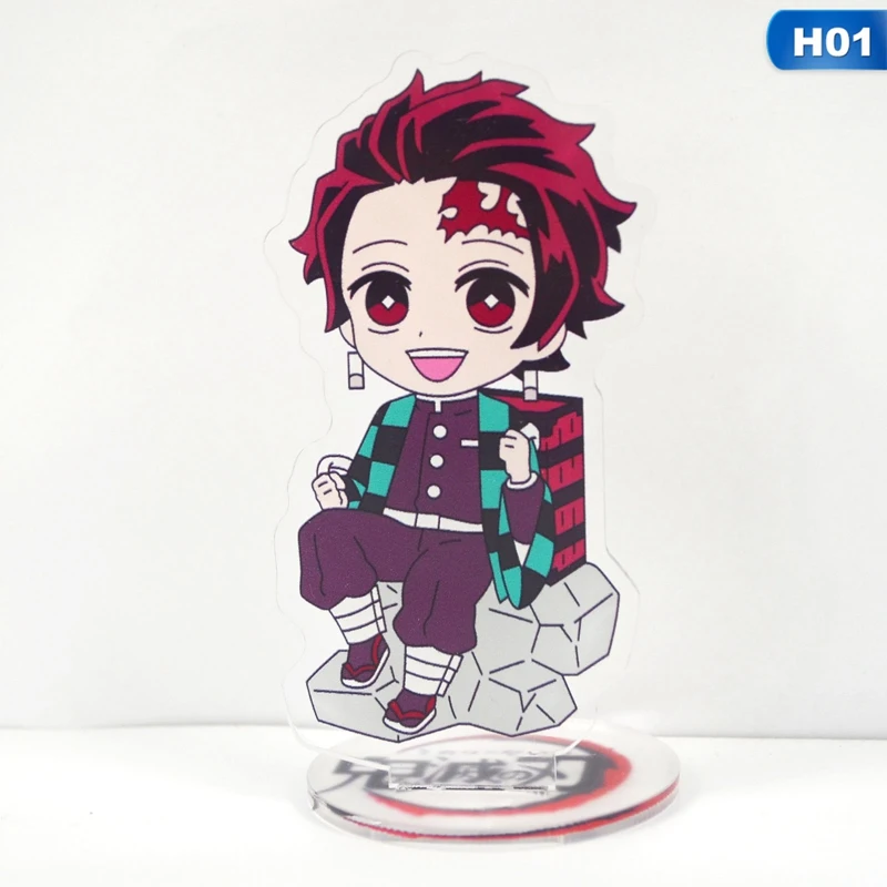 

Anime Demon Slayer: Kimetsu No Yaiba Figures Desk Plate Holder Models Anime Acrylic Stand Model Toys Action Figures Decor Gift