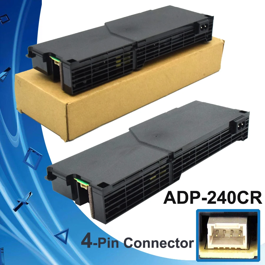 PS4 источник питания платы ADP-240CR запасные части 4 Pin для sony Playstation 4 1100 серии консольные аксессуары