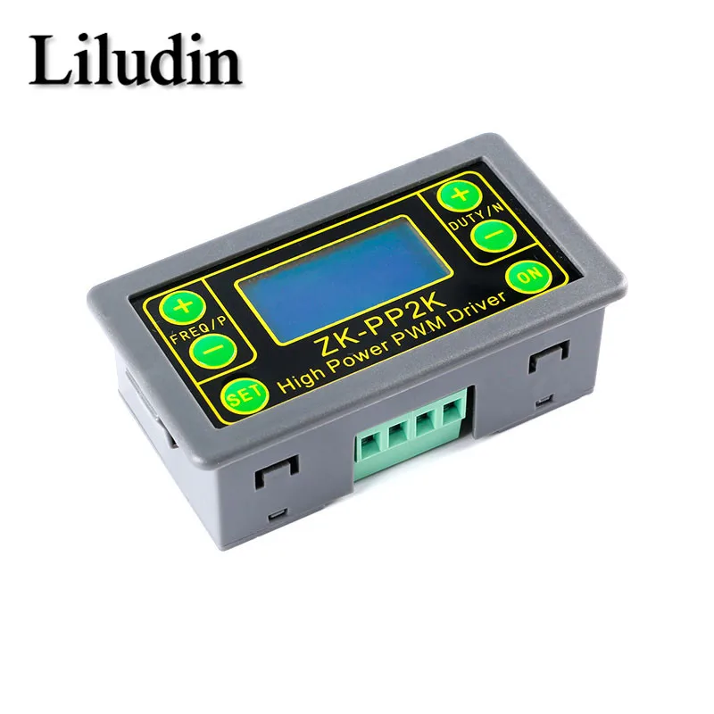 ZK-PP2K PWM DC 3 ~ 30V 12V 24V регулятор скорости двигателя 8A 150W регулируемый светодиодный