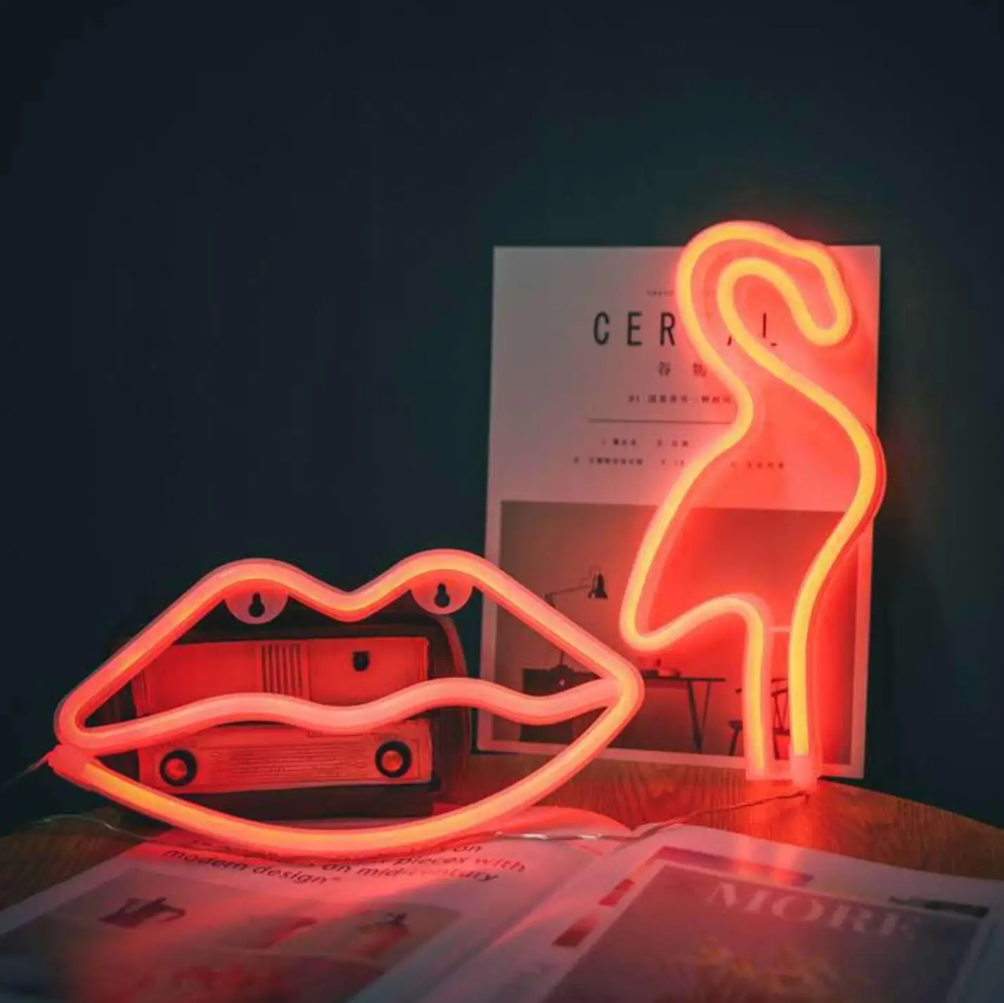 

LED kids cute night light home festival decoration lamp