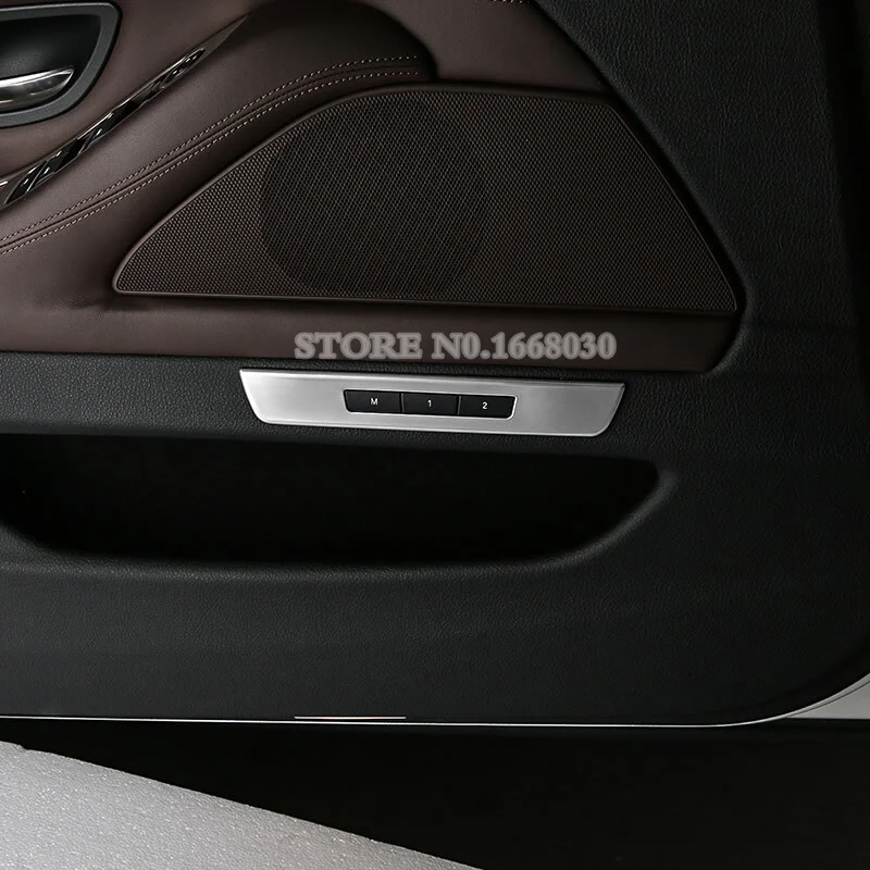 1 шт. декоративная накладка на кнопки памяти для интерьера автомобиля BMW 5 Series F10 F11