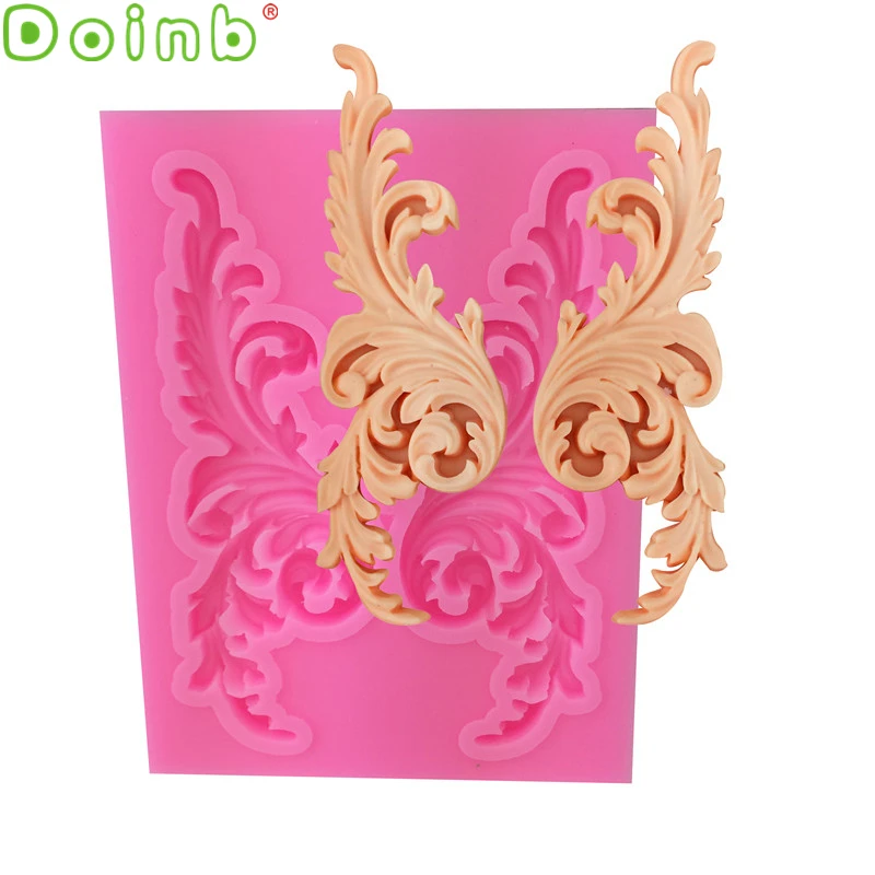 Рельефные формы для шоколадной глины в европейском винтажном стиле конфет