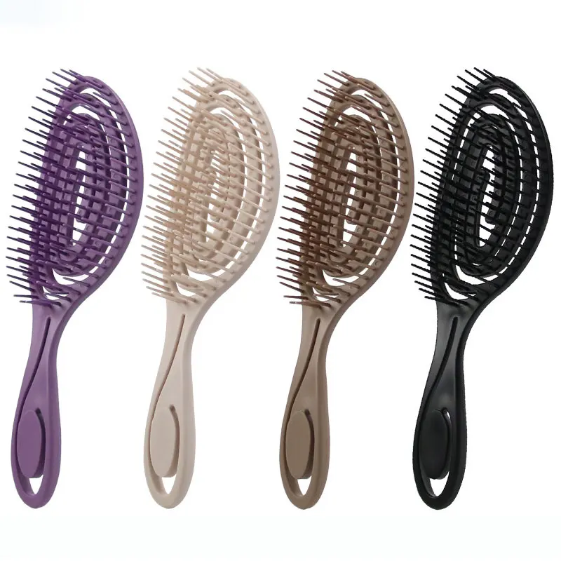 

Elliptical hollowing out Hair Accessories Hair Scalp Massage Comb Hair Brush Hot Comb for Salon расческа для волос cepillo pelo
