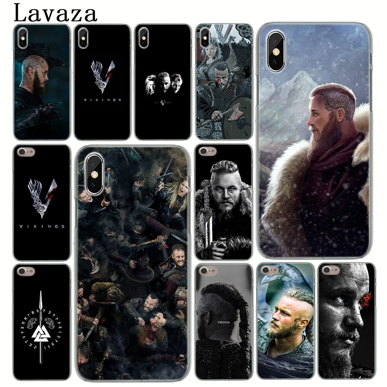Жесткий чехол Lavaza Vikings Tv Show для iPhone XR X 11 Pro XS Max 8 7 6 6S 5 5S SE 4S 4 10|Бамперы| |