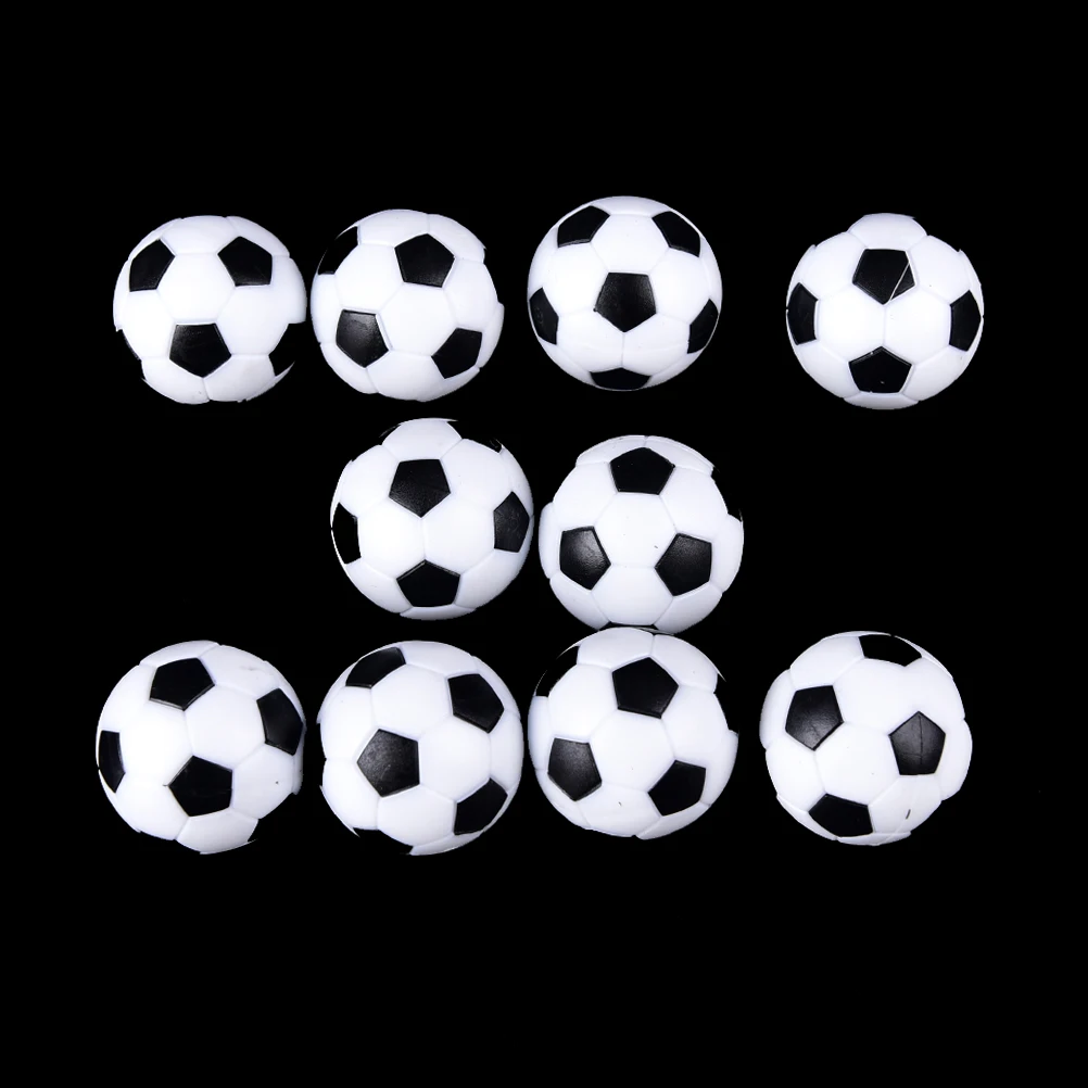 

10PCS/Set dia 32mm Plastic Foosball Table Football Soccer Ball Football Fussball Sport Gifts Round Indoor Game High Quality