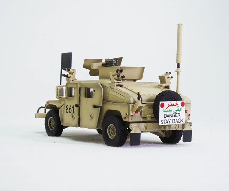 Масштаб 1:72 America M1114 Humvee Frag 5 армированный автомобиль модель детской модели для