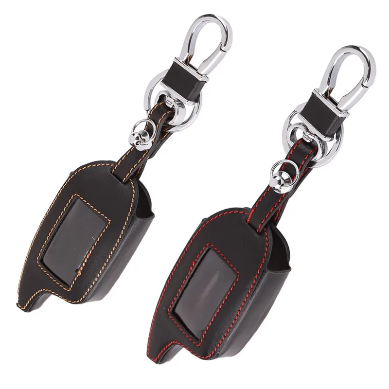 Шер хан кожаный чехол для Magicar 6/7/8/9 ЖК дисплей Двухстороннее автосигнализации