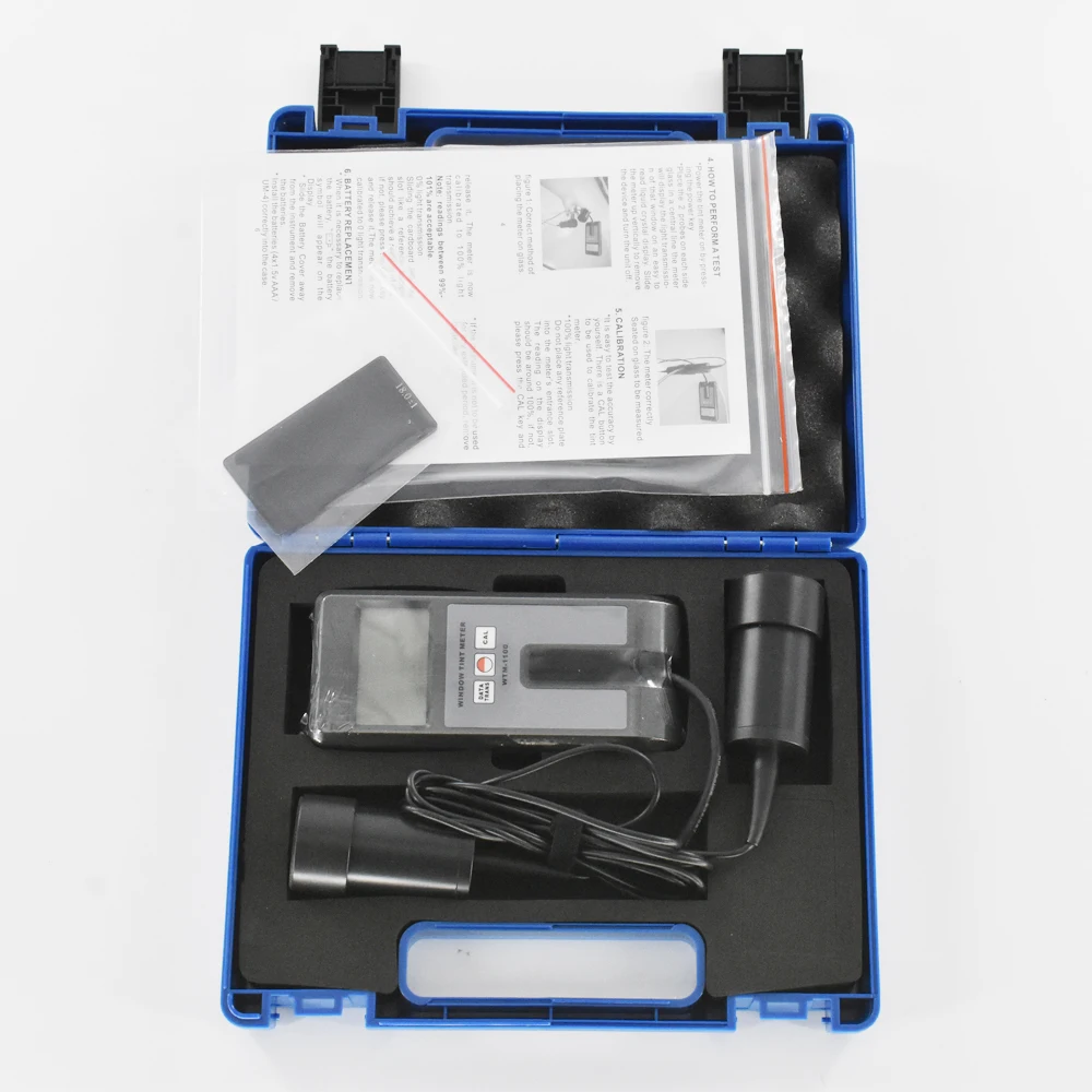 Цифровой измеритель тонировки окон портативный WTM-1100 | Инструменты