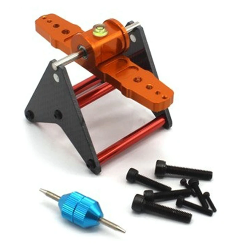 

Blade Propeller Balancer for 250 450 500 600 700 RC Helicopter Multirotor Orange and Black