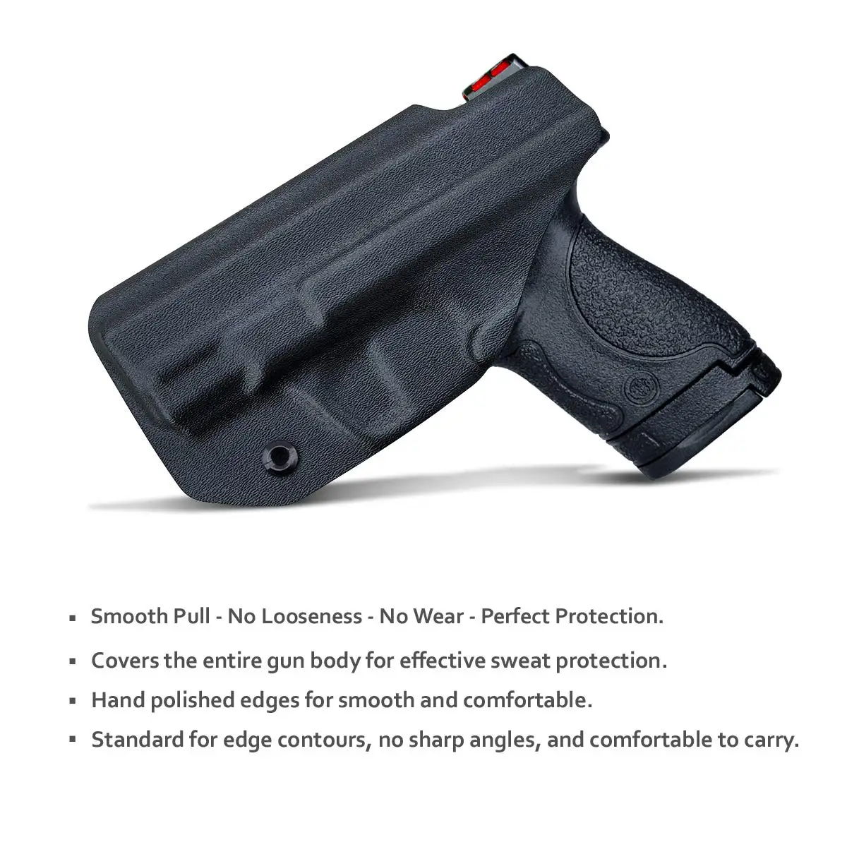 Фото B.B.F Make IWB KYDEX чехол на заказ подходит для: M & P Shield 9 мм/.40 s & w чехол для пистолета Внутри Скрытого Ношения чехол для пистолета №2