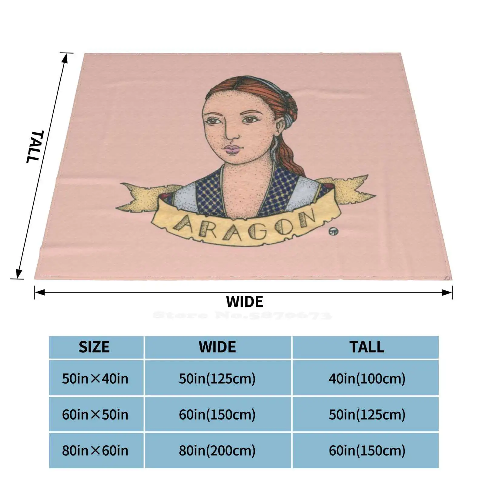 Новый принт Кэтрин Арагон по низкой цене новинка модное мягкое теплое одеяло