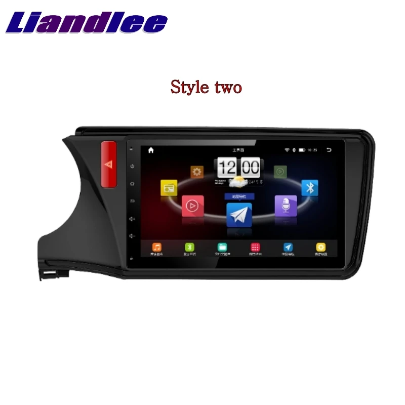 Для Honda City 2011 ~ 2017 LiisLee Автомобильный мультимедийный телевизор DVD gps аудио Hi-Fi Радио
