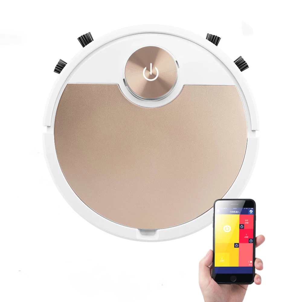 Робот-пылесос с дистанционным управлением через мобильное приложение
