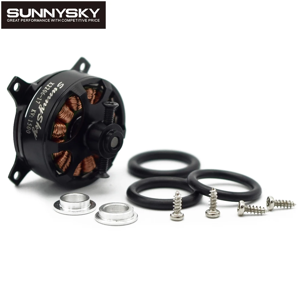 Бесщеточный мотор Sunnysky X2206 1500KV/1900KV 4 шт./лот|Детали и аксессуары| |
