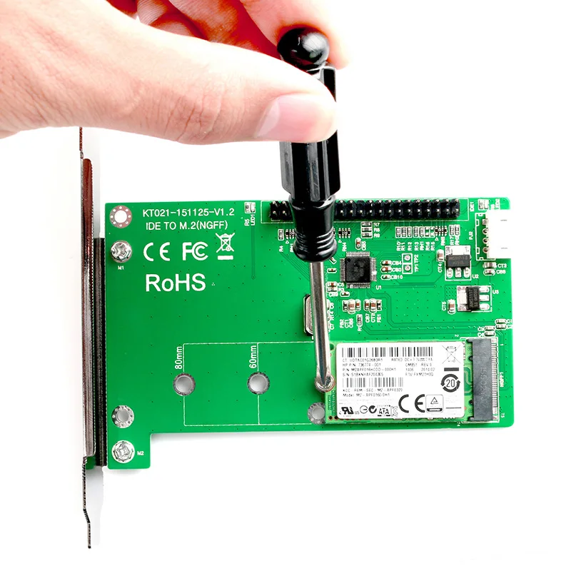 M.2 NGFF SATA SSD до 2 5 IDE 44Pin конвертер адаптер карта | Компьютеры и офис